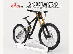 Bike stand DXF file for CNC plasma cutting rack
