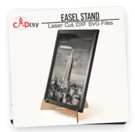 Retail display stand DXF CNC designs
