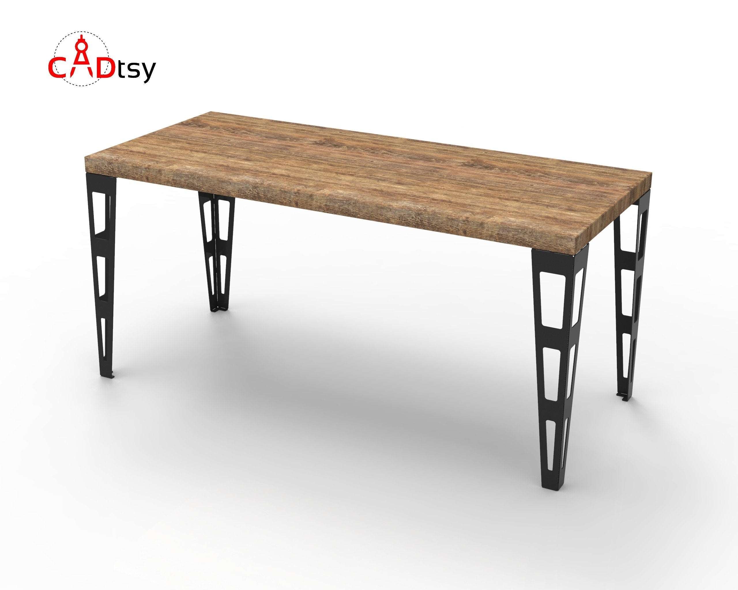 Metal Table Leg, Industrial style, Height 700