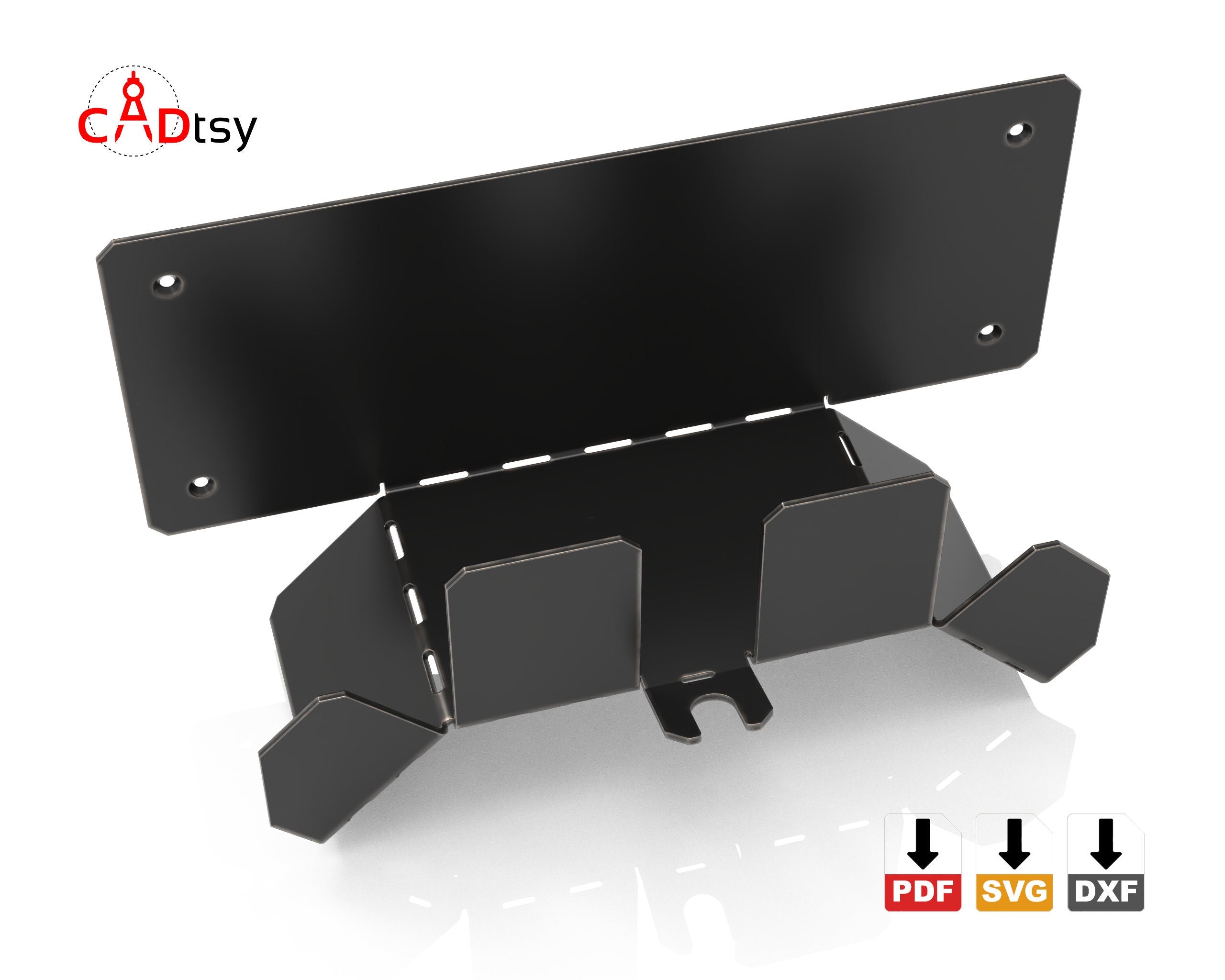 Air Hose Holder DXF SVG Files, Extension Cord Rack, Laser Plasma CNC Cut Vector Pattern, Workshop Tool Organizer