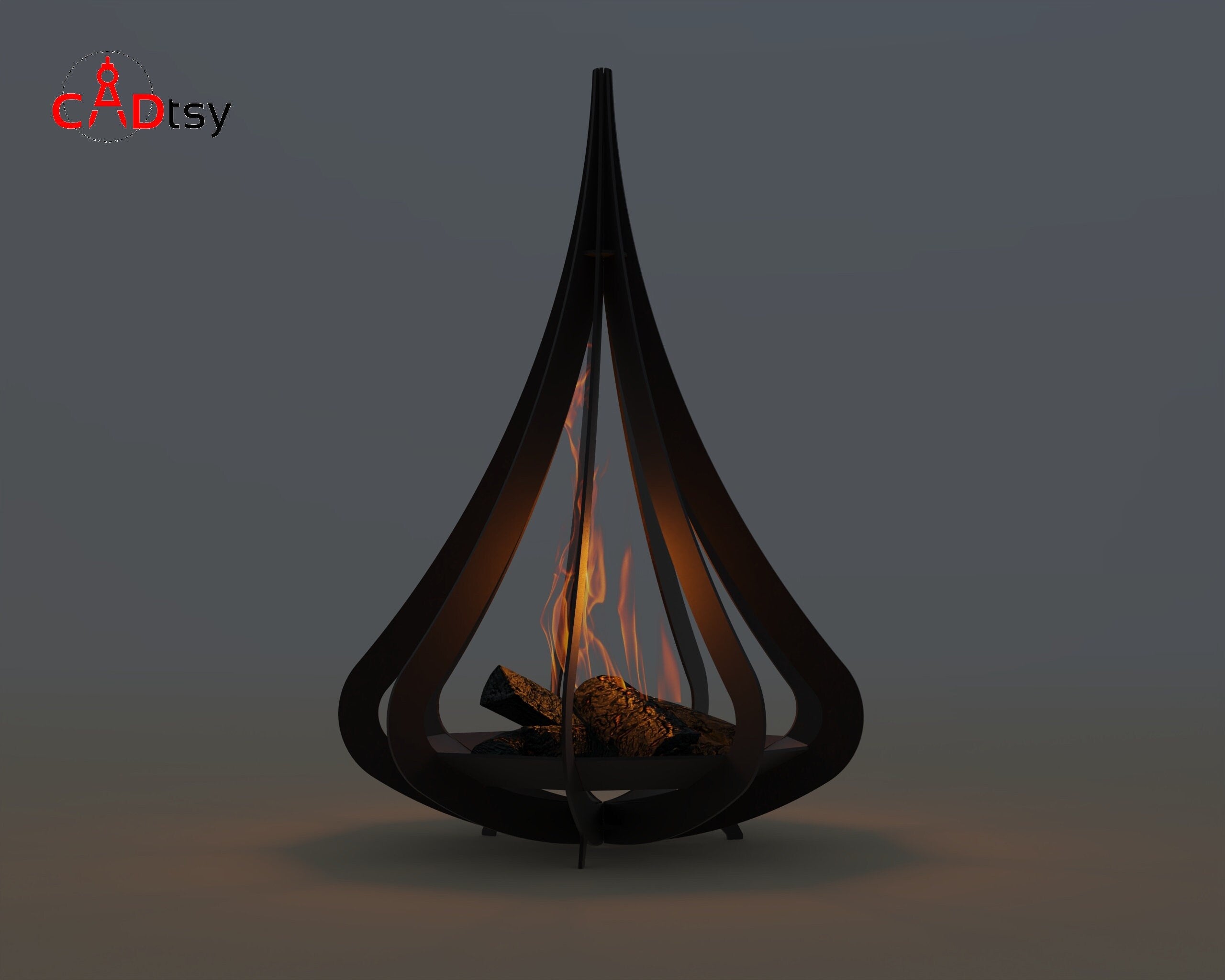 Artwork Fire Pit Bowl CNC DIY Decor Decorative Design Element Fireplace Garden Heater Laser Metal Metalwork Outdoor Patio Project ambiance design digital download stunning style warmth