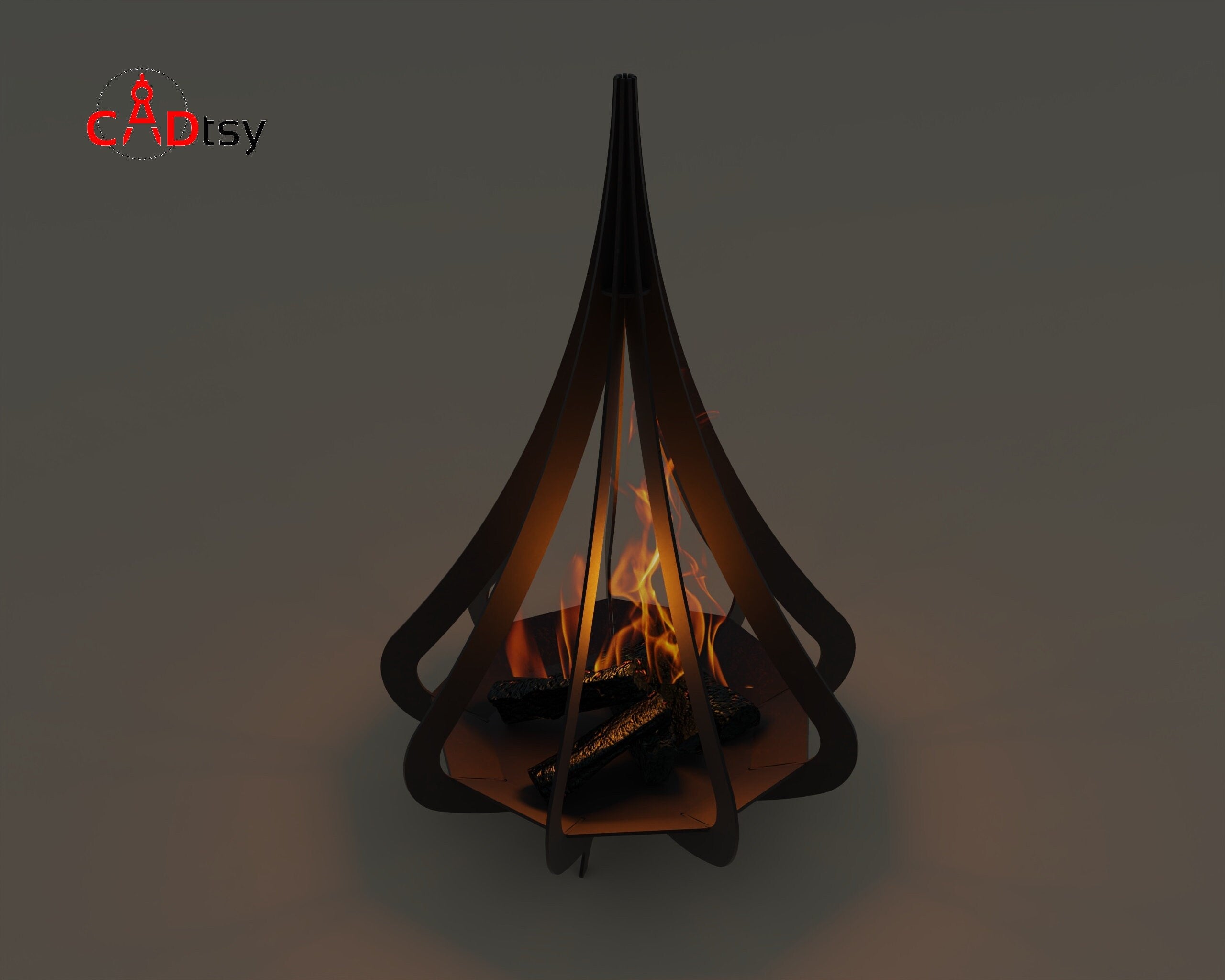 Artwork Fire Pit Bowl CNC DIY Decor Decorative Design Element Fireplace Garden Heater Laser Metal Metalwork Outdoor Patio Project ambiance design digital download stunning style warmth