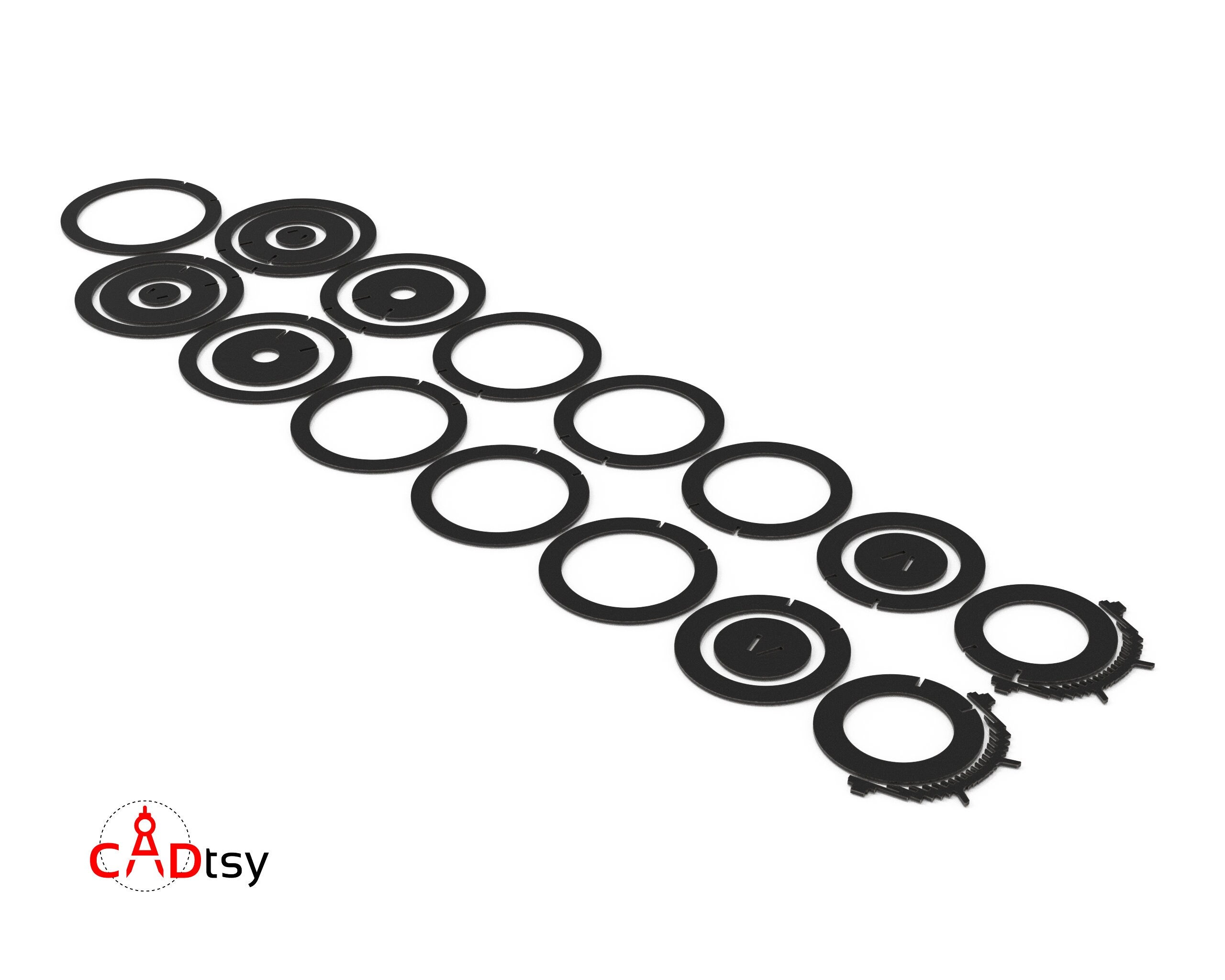 Metal Garden Patio Decoration, 3D Ball sculpture, Height 12 inches plans